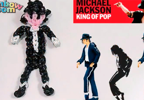 Michael Jackson con elastici
